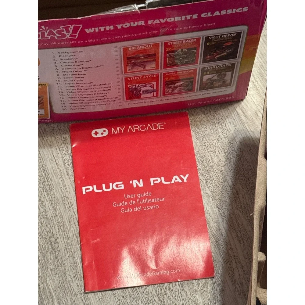 Atari Flashback Blast Vol 3 HDMI Dongle 20 Built-In Games plug‎ and play